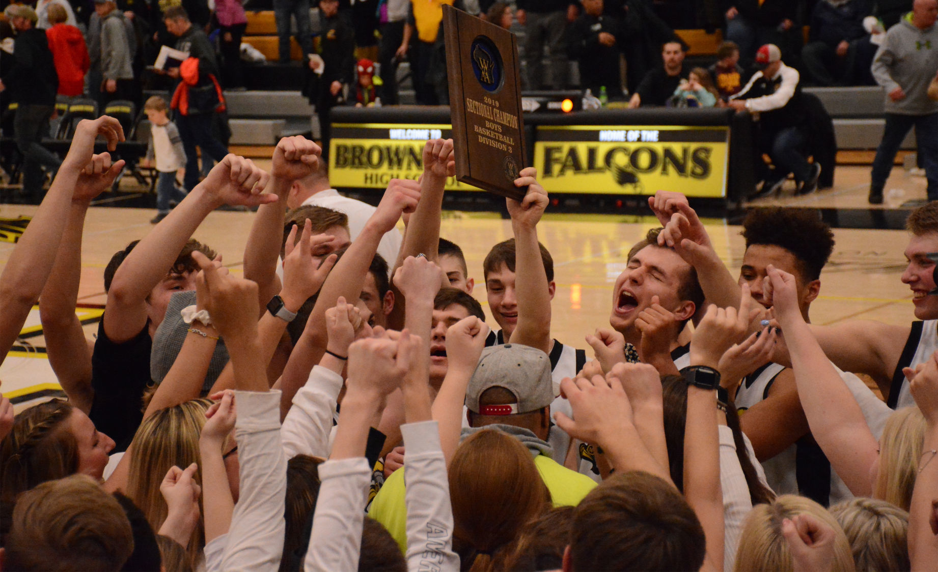 Waupun celebrating